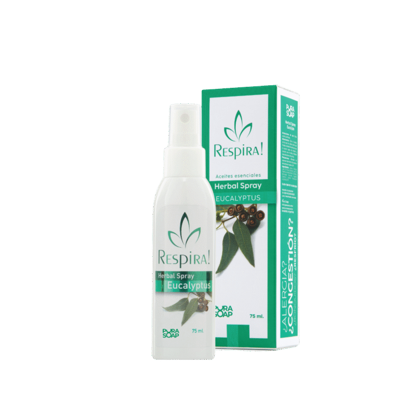 Respira – Herbal Spray con Aceite de Eucalipto y Mentol Ultra Premium