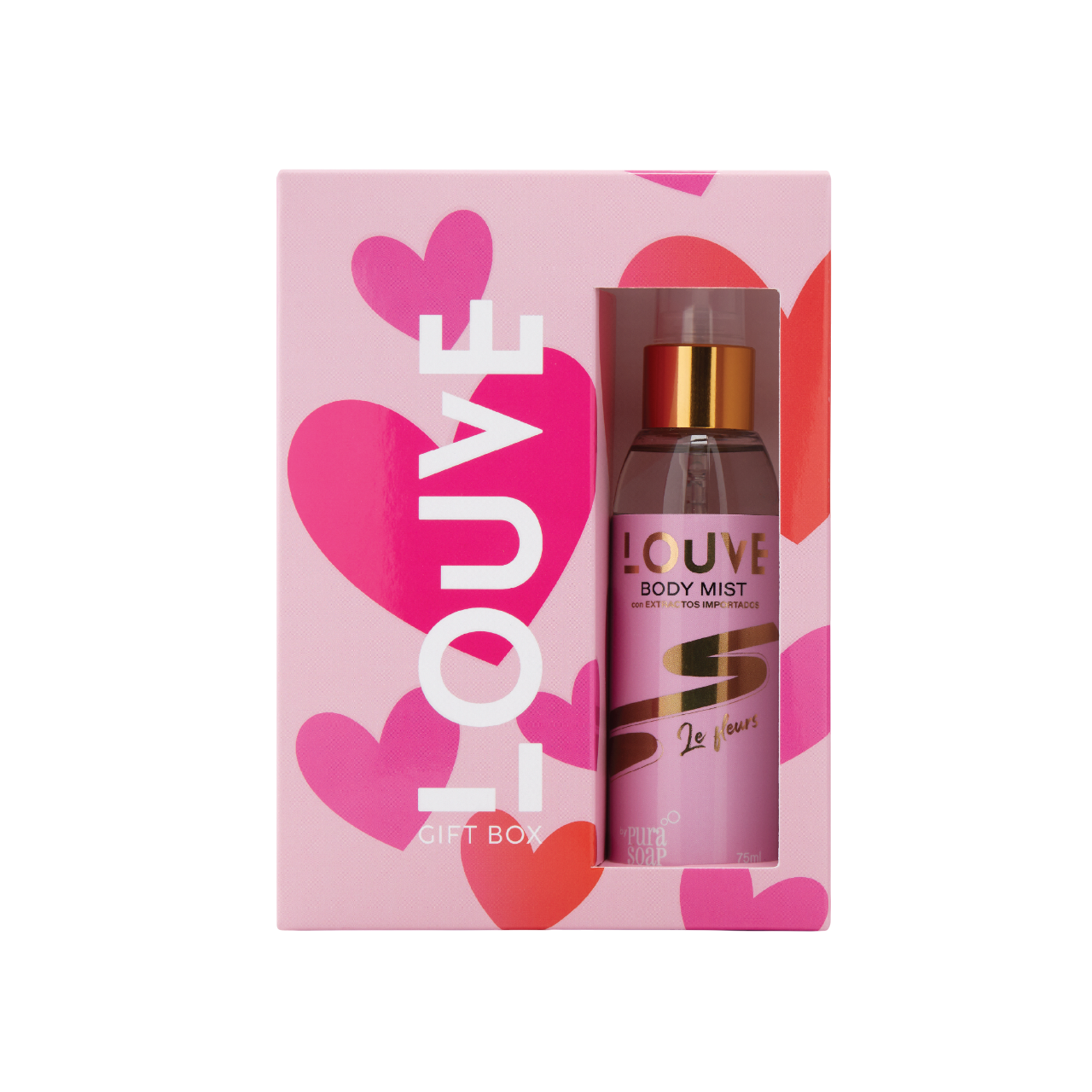 Kit de Regalo Body Splash Floral + Bálsamo Labial Hidratante